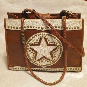SCULLY Western Star Tote Bag